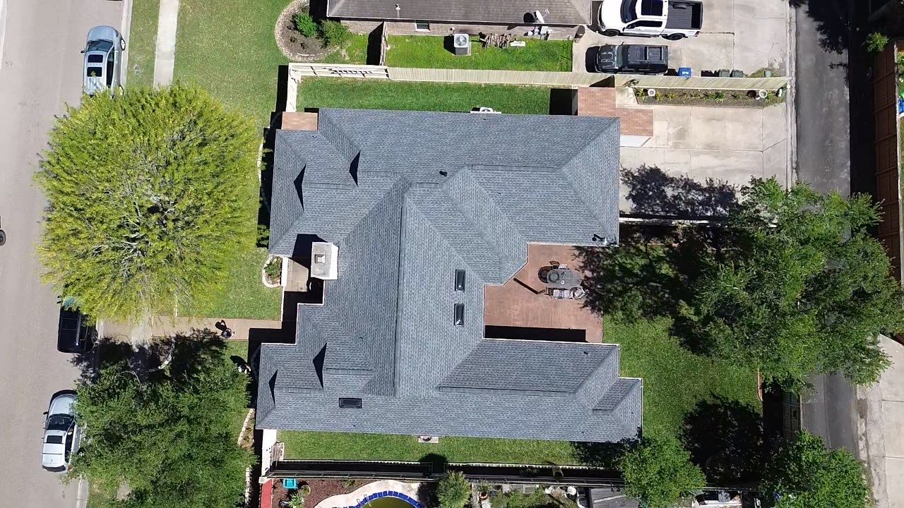 Residential Roofing Installation using GAF HDZ Pewter Grey by Lighthouse Roofing