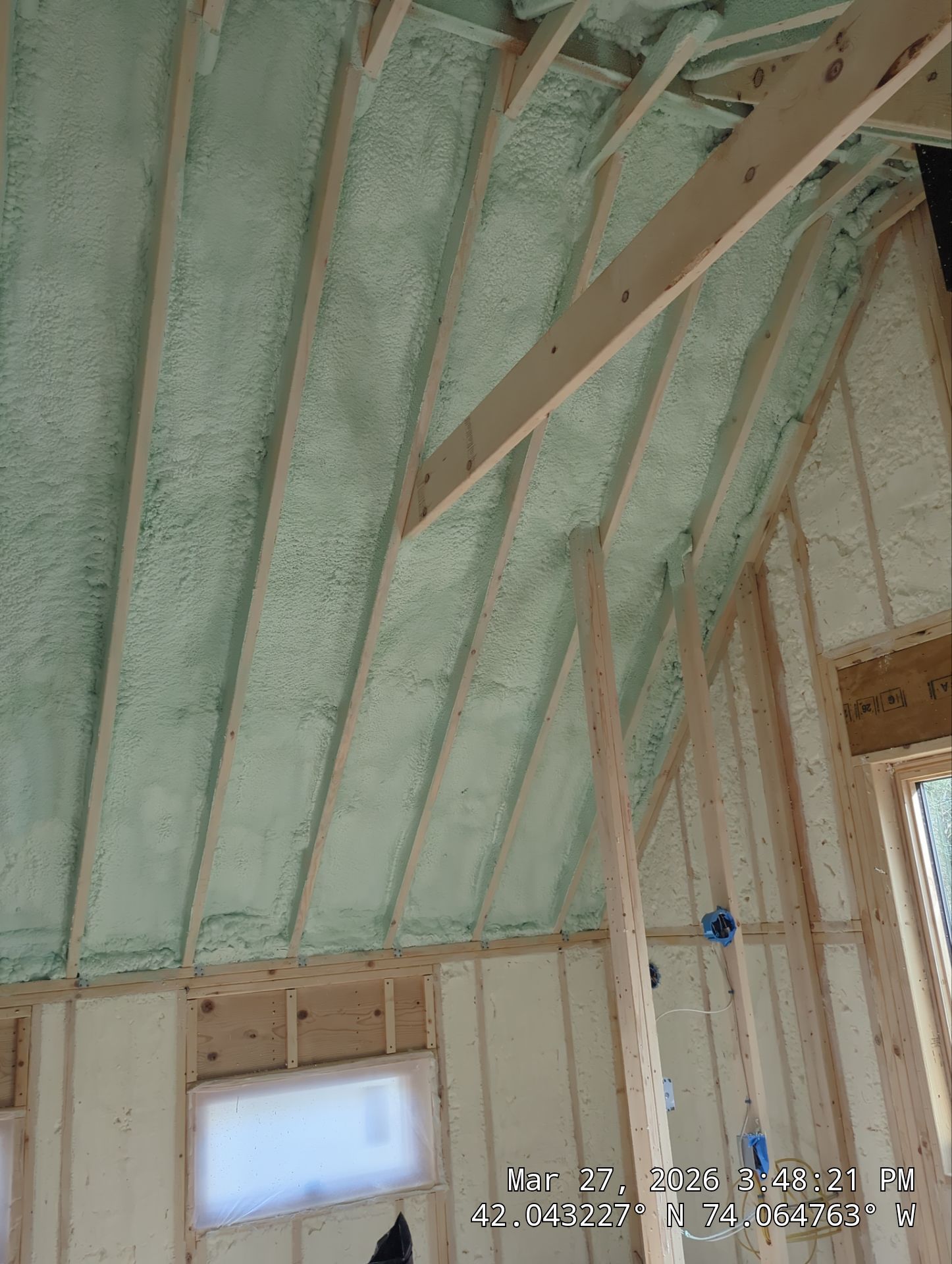 New Construction using Closed Cell Spray Foam and Open Cell Spray Foam by NYS Foam & Energy