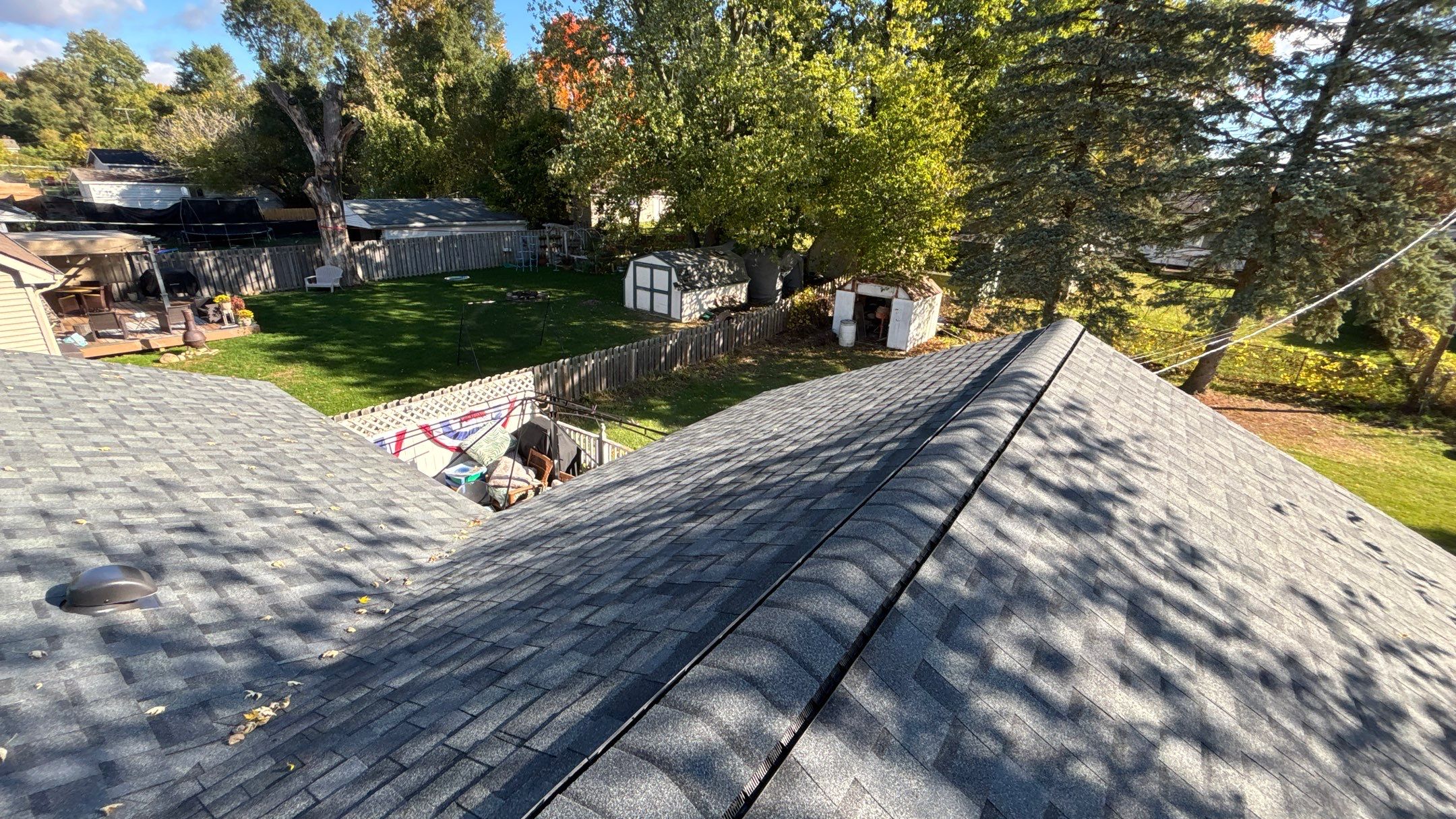 Roof Replacement using Owens Corning Estate Gray by 180 Contractors