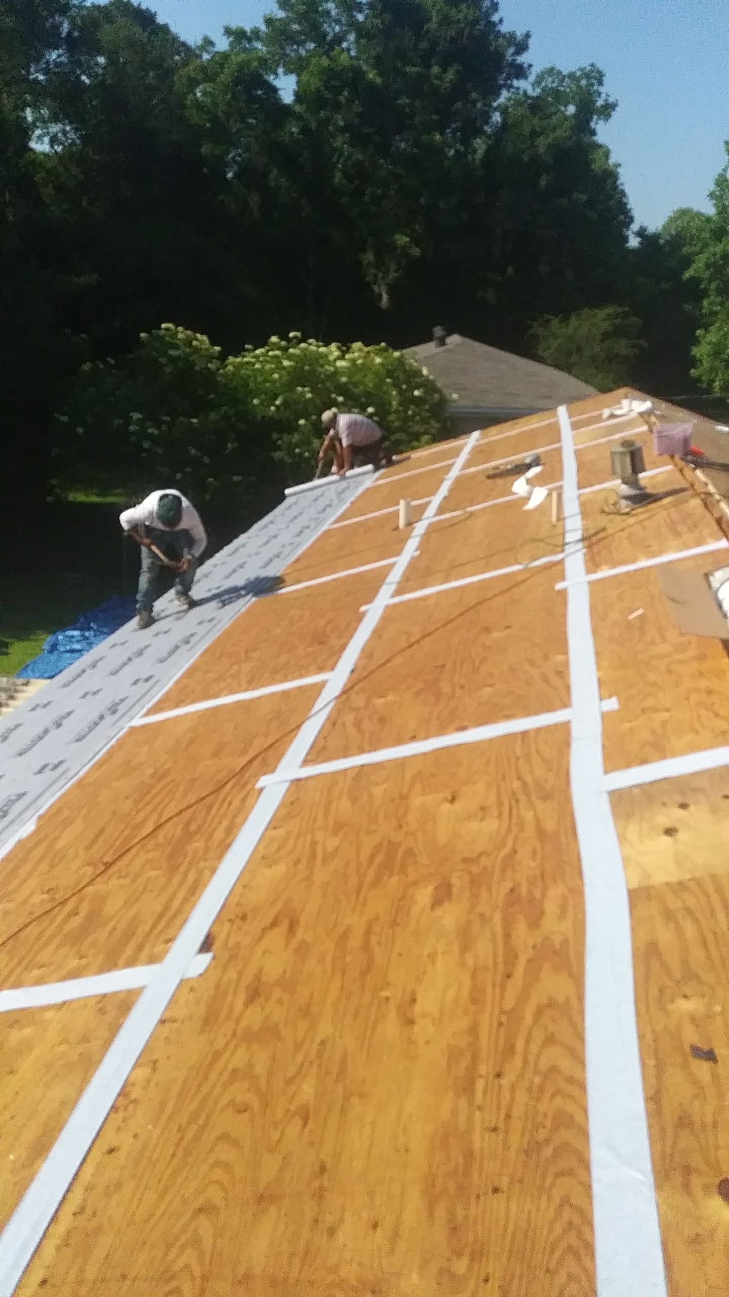 Residential Roofing Installation using Roof Replacement by American Roofing & Construction LLC
