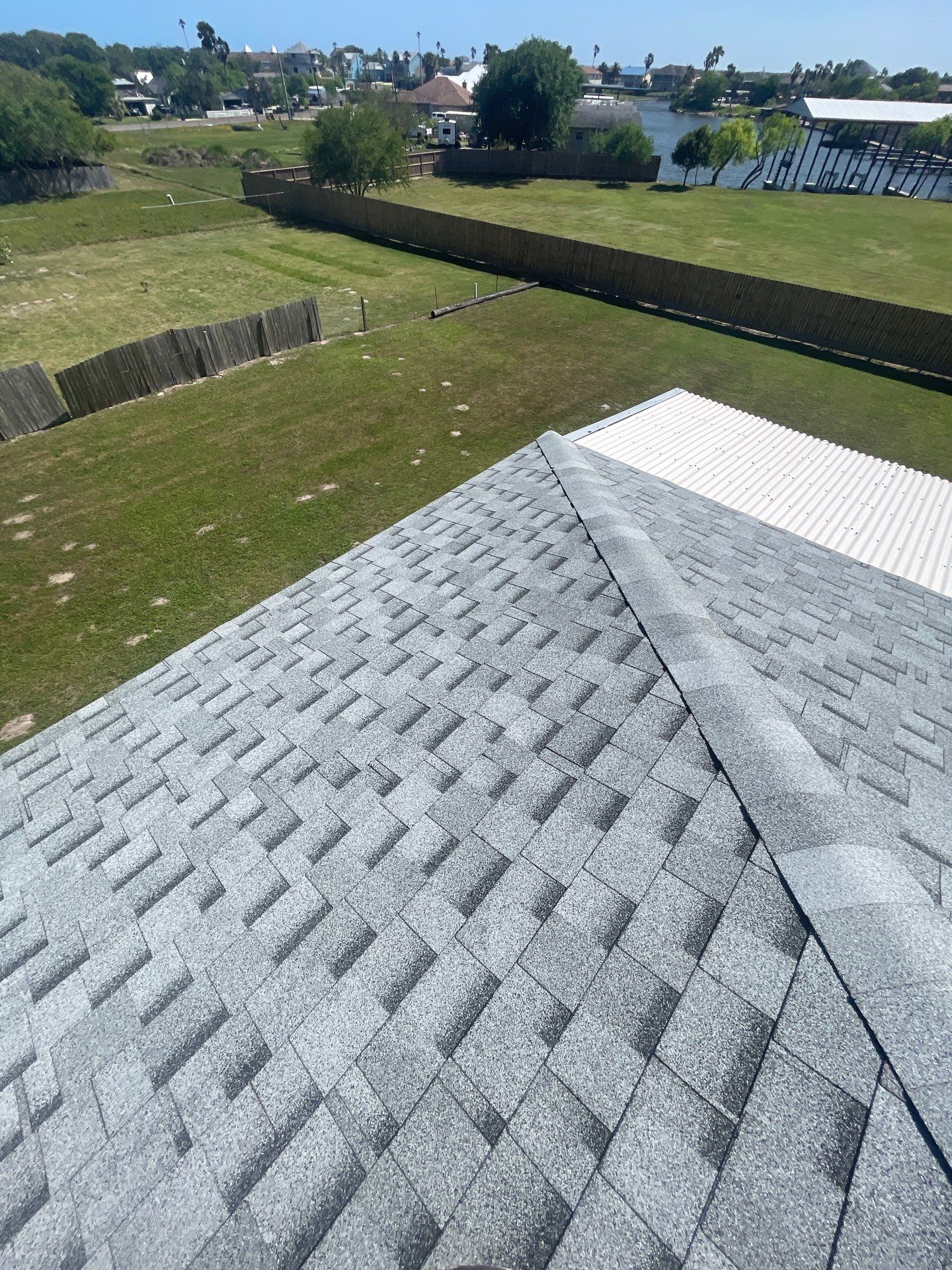 Residential Roofing Installation using IKO Cambridge Dual Gray by Lighthouse Roofing
