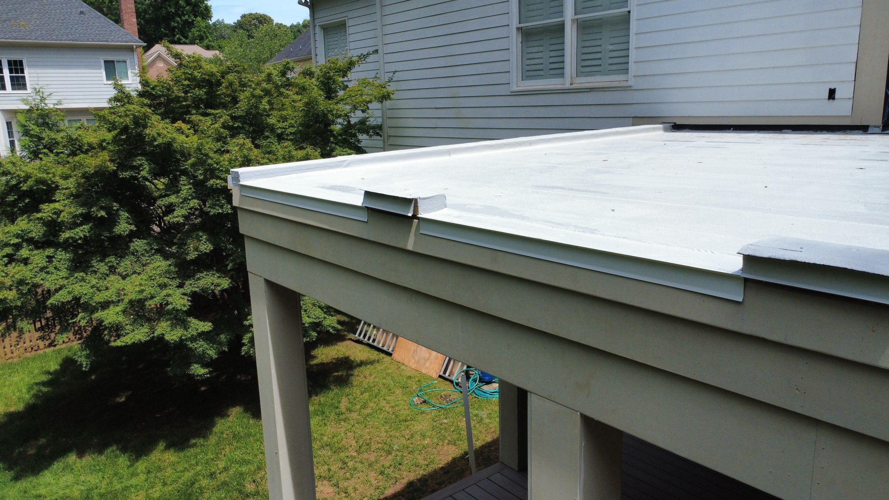 Flat Roof replacement by Best Roofing Now LLC
