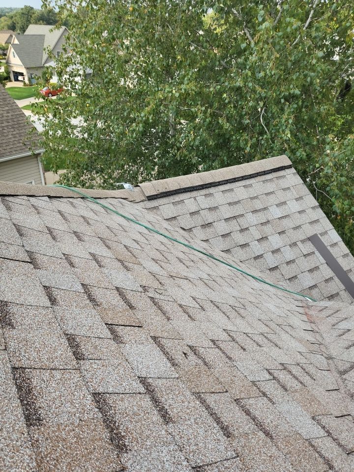 BRAND: ATLAS PINNACLE COLOR: PRISTINE SCOTCHGARD TAN DRIP EDGE: MUSKET BROWN by Eagle Eye Roofing