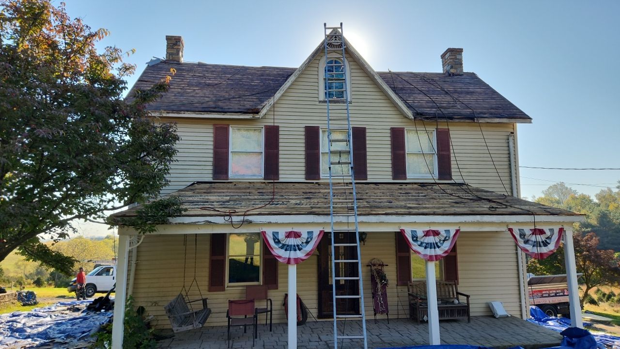 Complete Exterior Home Make Over in Maryland by Elvis General Construction LLC