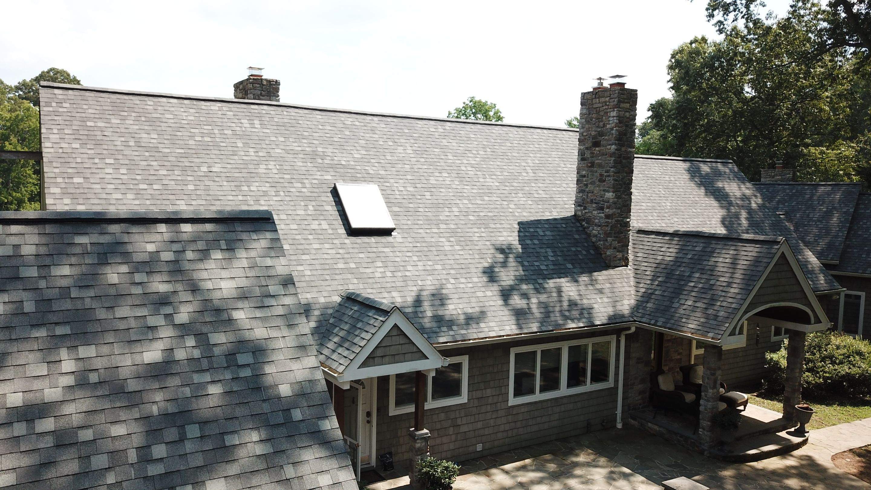 Roof Replacement using IKO Dynasty by American Home Contractors