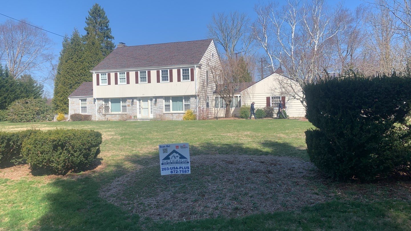 Siding Installation using Hardie Plank Artic white by A Plus Exterior