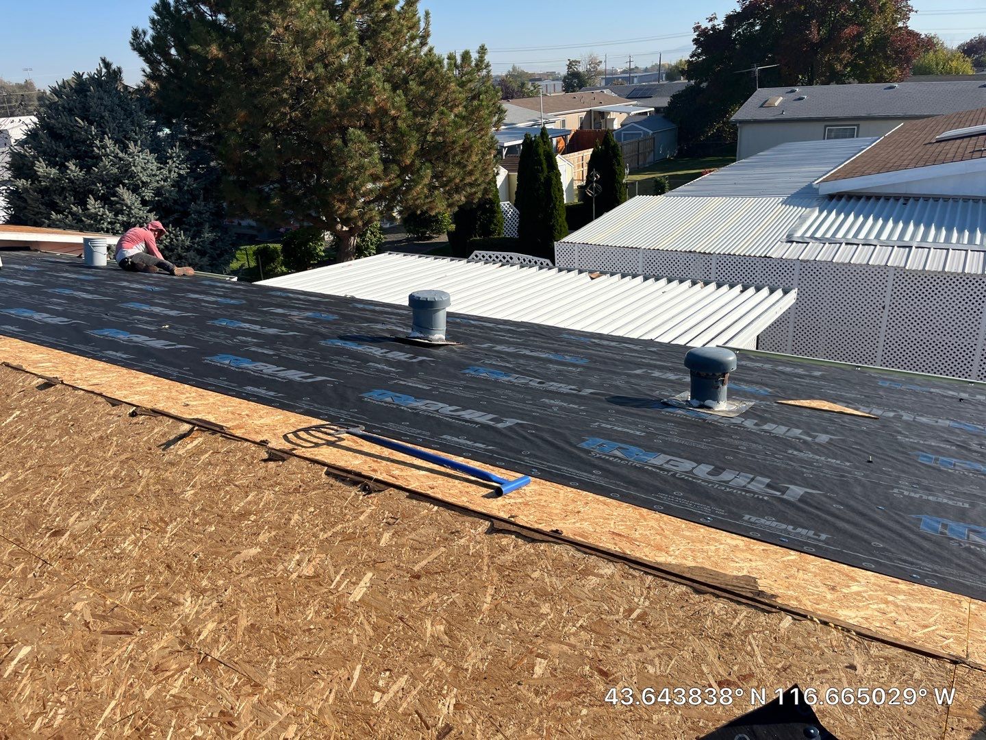 Caldwell ID Residential Roofing Installation using Owens Corning by ID Roofing LLC
