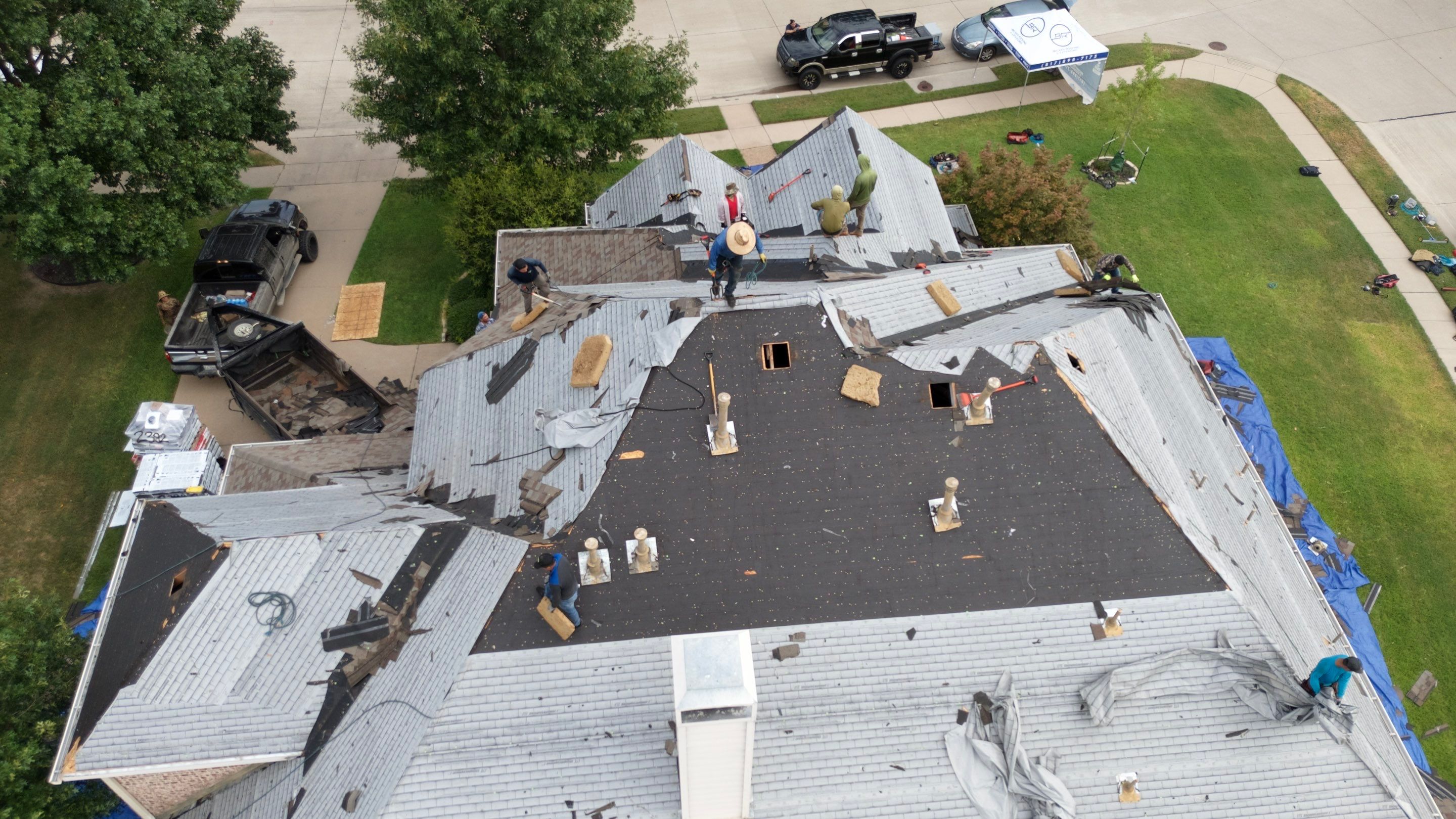Residential Roofing Installation using IKO Nordic Class 4 by Becker Roofing and Exteriors