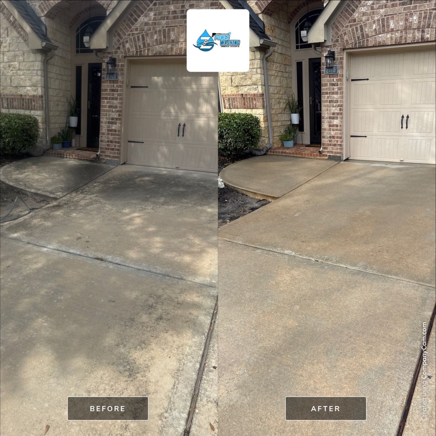 Complete House Wash and Concrete Surface Cleaning in Fresno by Zeal Power Washing