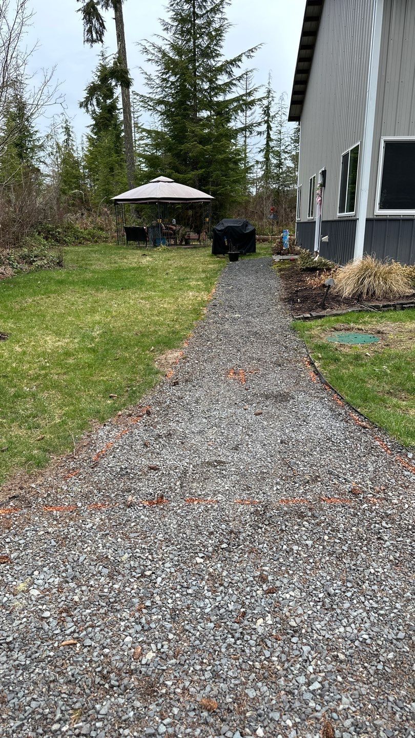 Jamie | Stamped Finish Patio, Concrete Project by Jireh Asphalt & Concrete Inc 