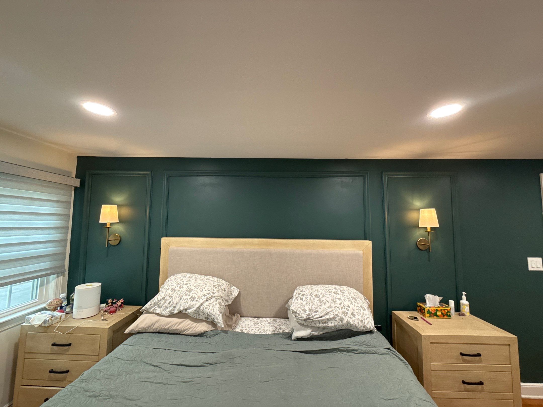 Bedroom Lighting Upgrade | Recessed lighting by Spartan Home Pros