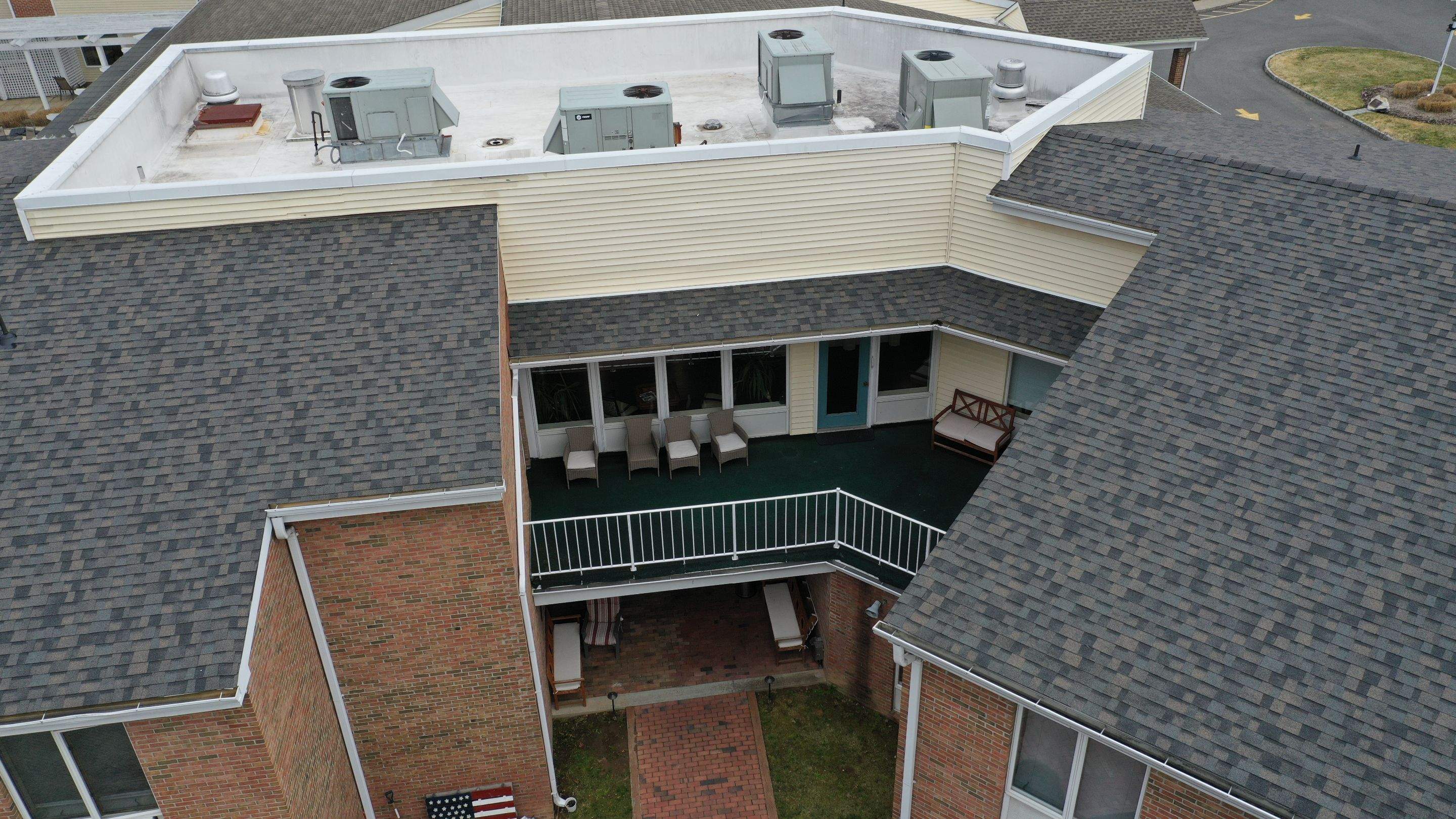 Commercial Roofing Installation using Owens Corning Duration by All Site Roofing