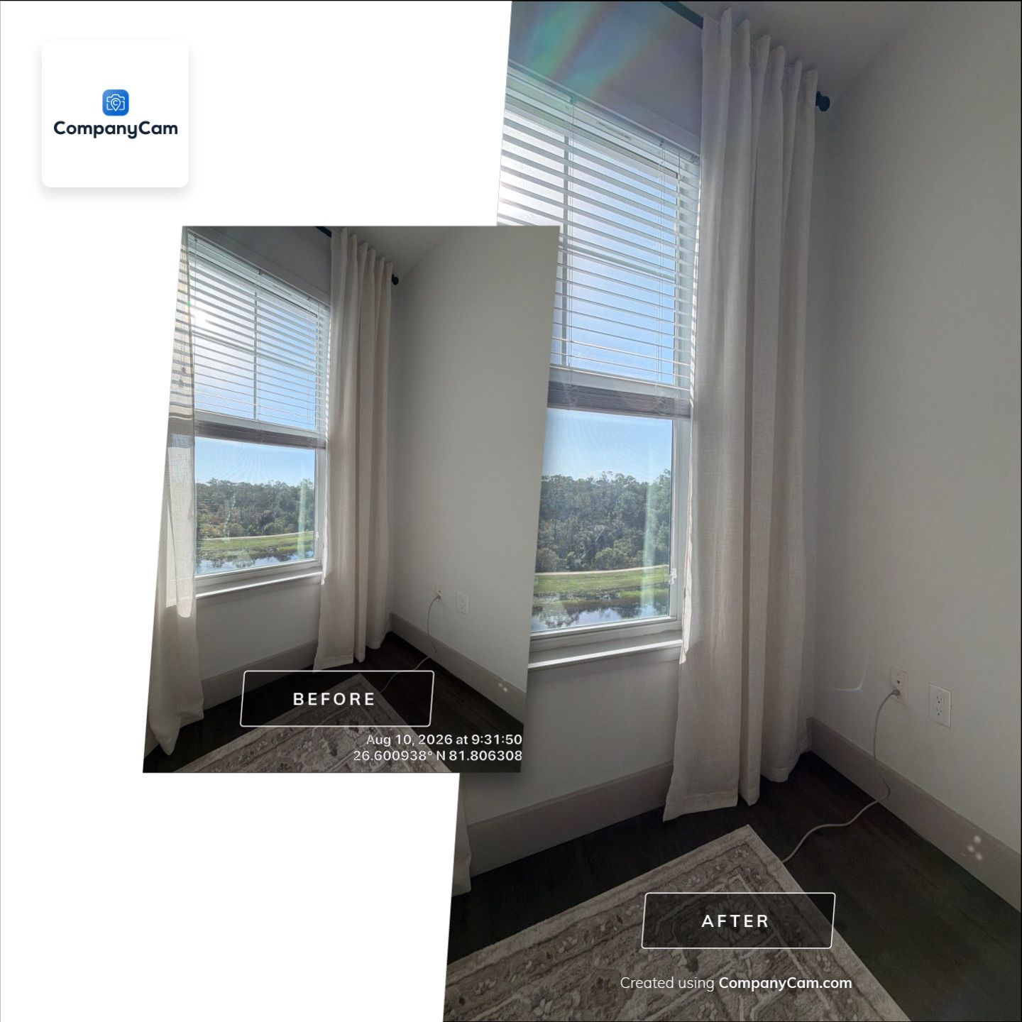Fort Myers Single-Hung Window Replacement With Scenic Views by CompanyCam Sales Demo