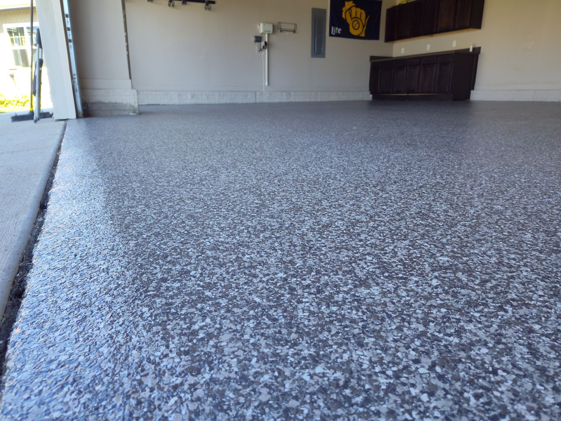 Another Garage Protected from Rock Salt & Chemicals by Revival Concrete Coatings