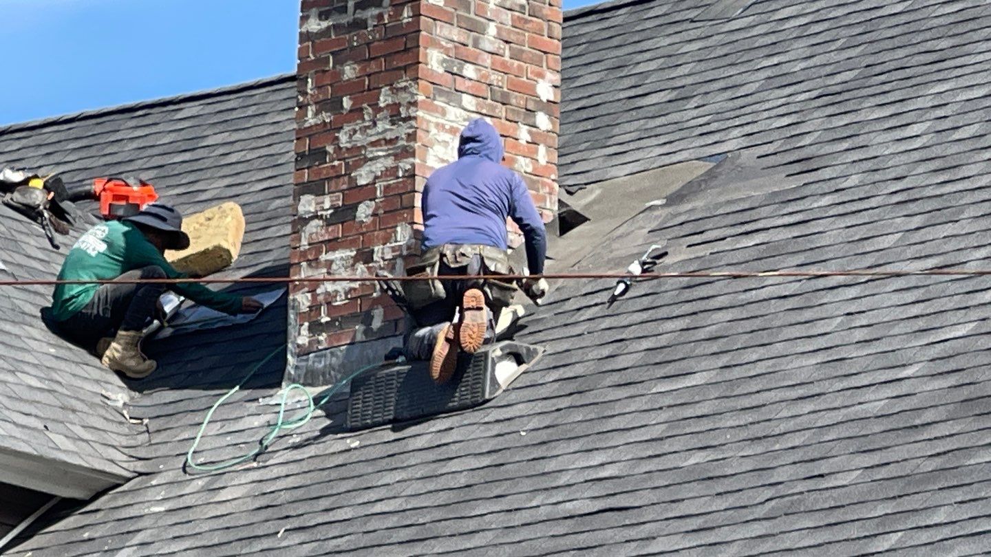 Chimney & Valley Leak Repair with New Lead Flashing and Cricket Rebuild by Sensible Home Solutions