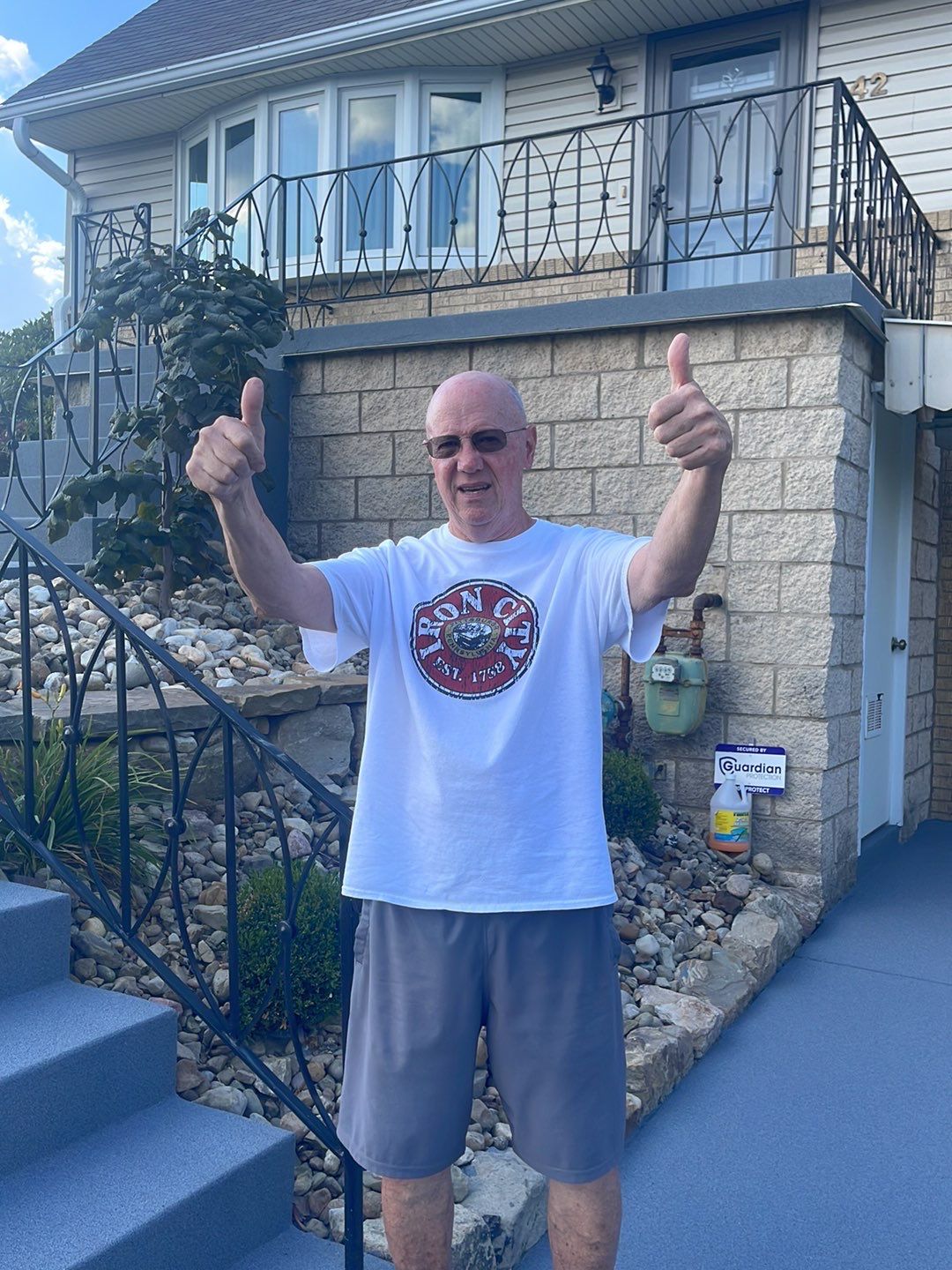 Driveway + Porch + Steps + Walkway Project in Robinson by Floors in a Day, Inc