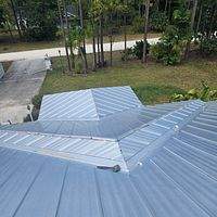 24ga 1" Nail-Strip Mill Finish by Total Roofing System The Metal Roof Experts