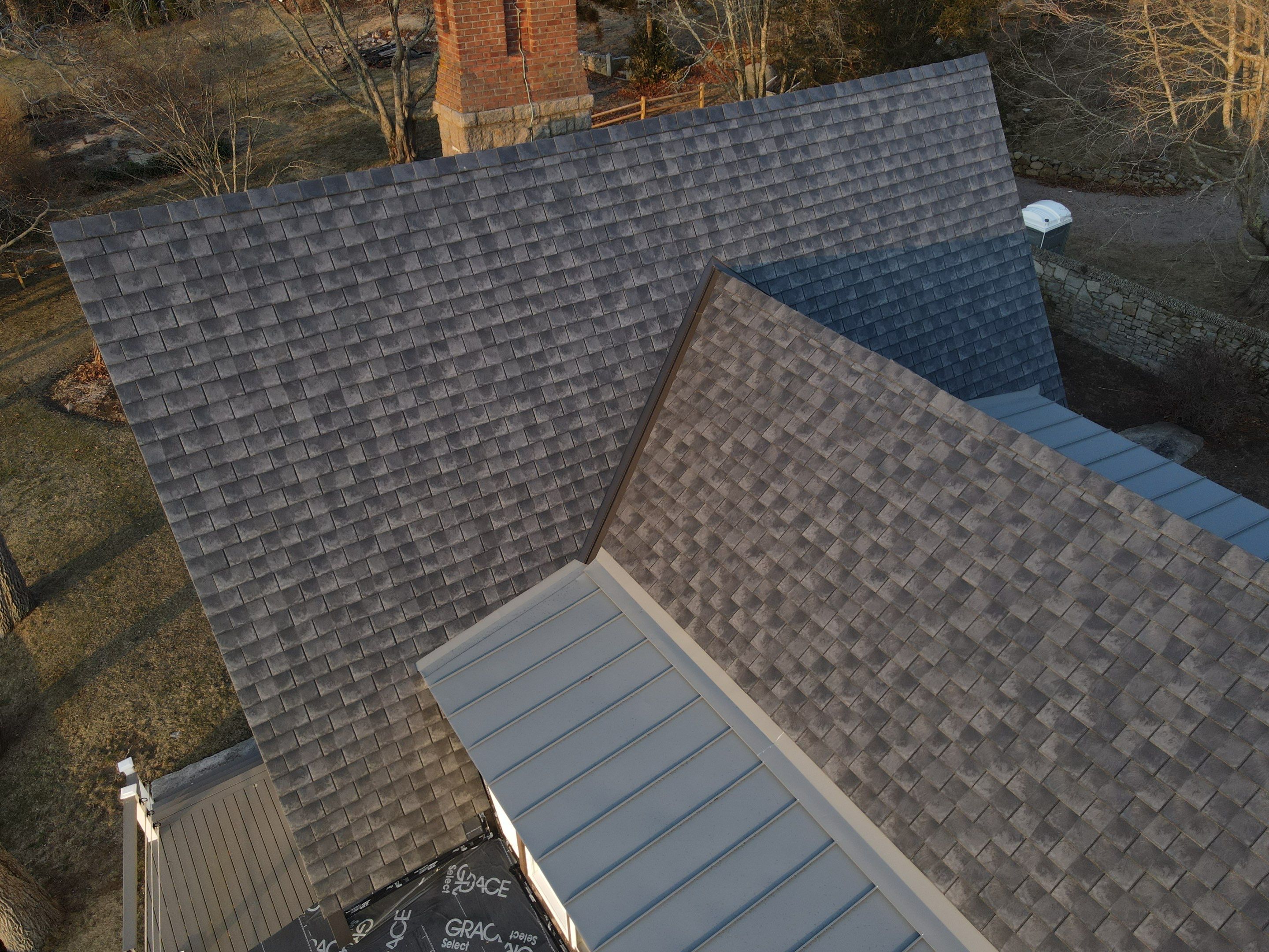 DaVinci Slate, Copper & Cedar Impressions - Private Residence by Rinaldi Brothers