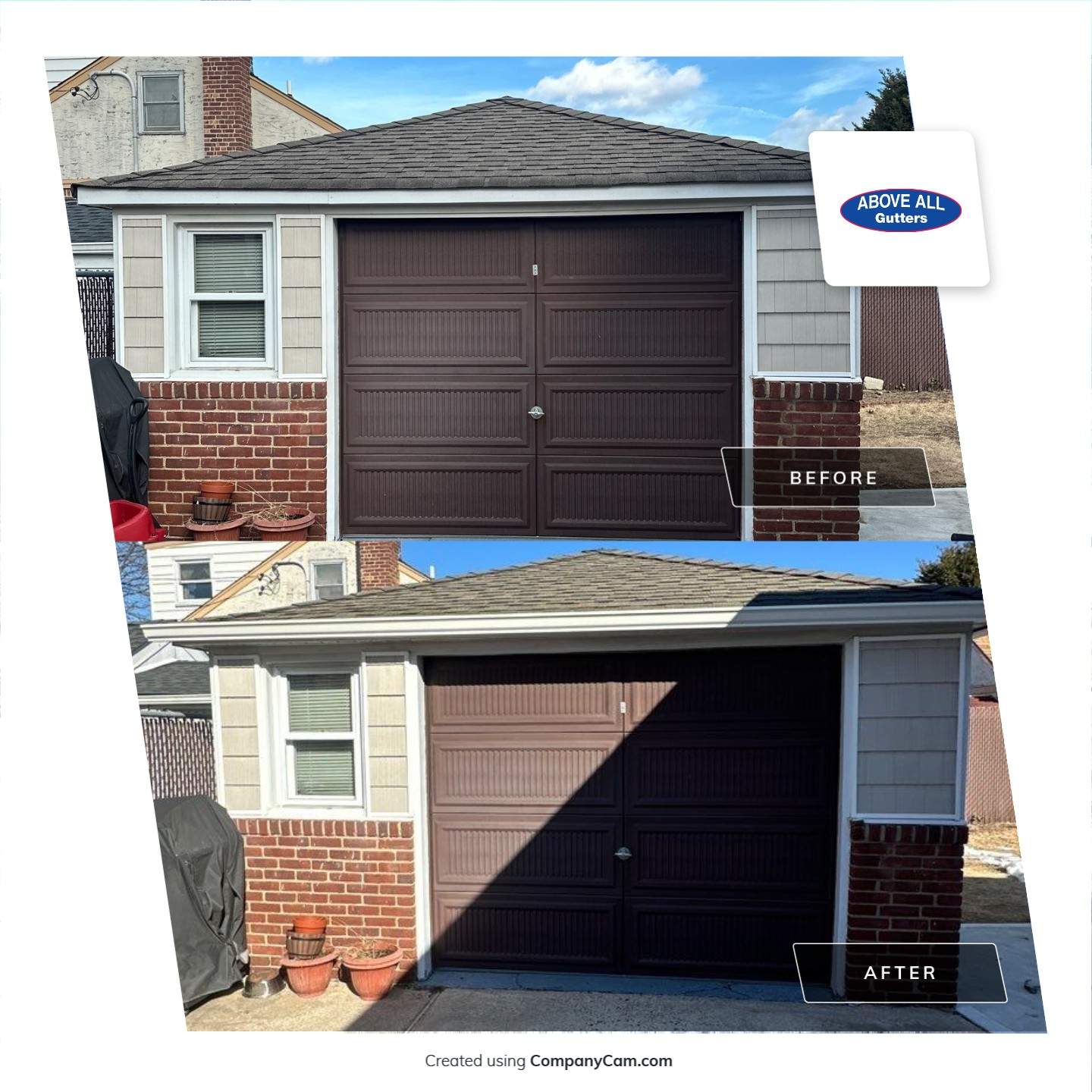 Capping and Gutter Replacement by Above All Gutters 