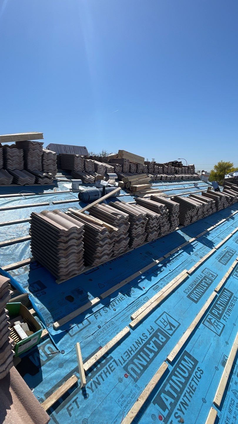 Sandstone Beige Concrete Tile by Reimagine Roofing