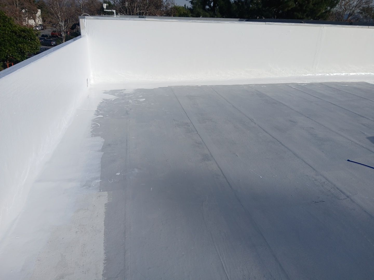 Silicone Coating - Commercial Property in Irwindale by Hull Brothers Roofing