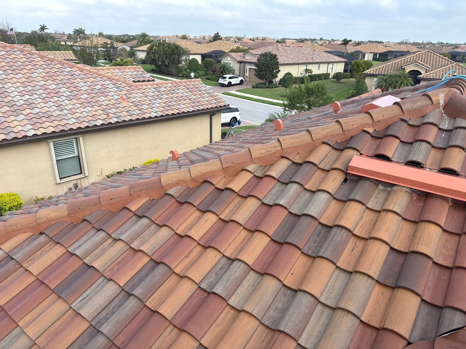 Paver Pool Deck, Driveway & Concrete Tile Roof Cleaning in River Strand, Bradenton, FL | Sunshine AquaWash by Sunshine AquaWash