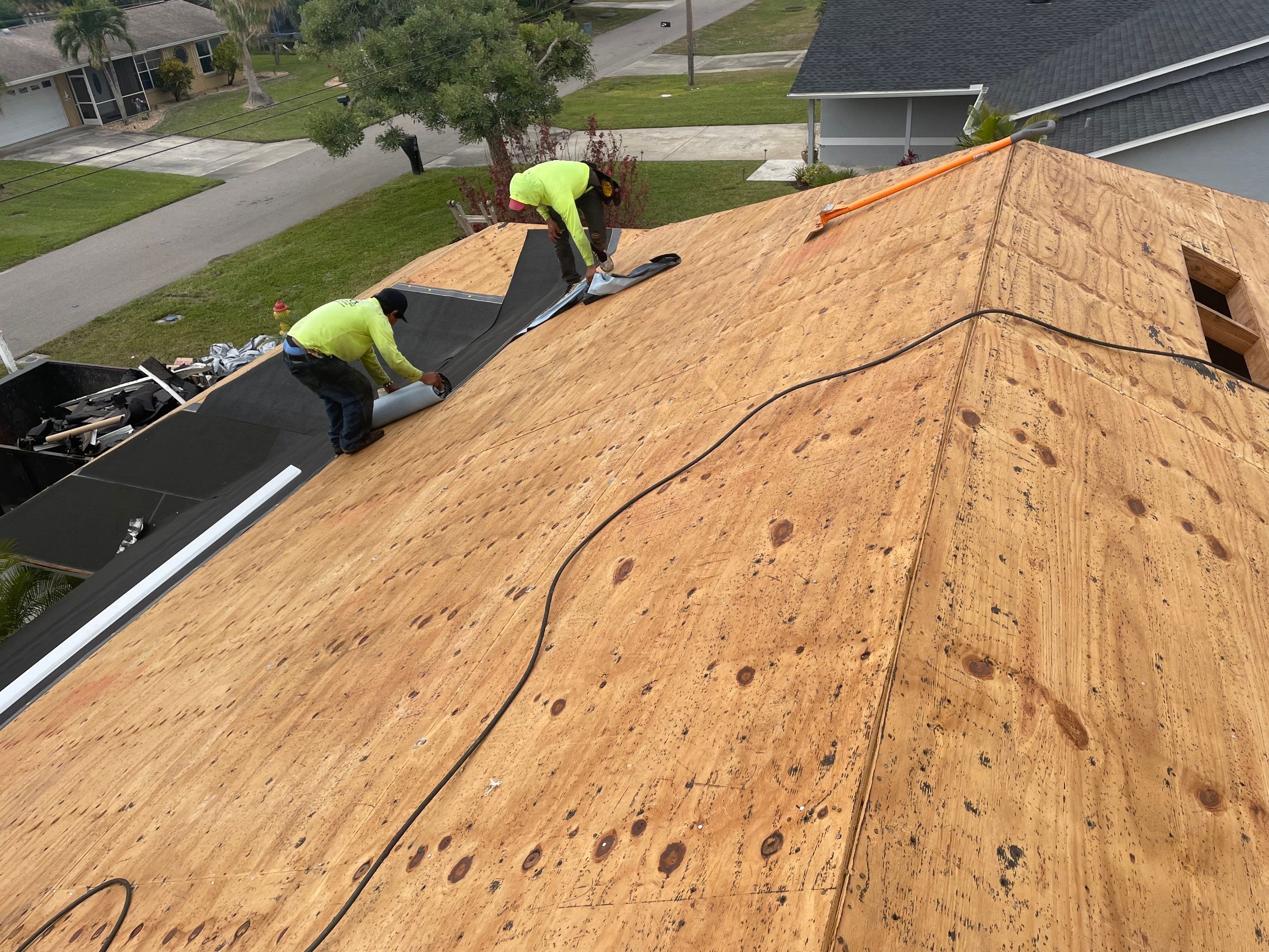 Residential Roofing Installation using Owens Corning Duration Shingles by Four Peaks Roofing