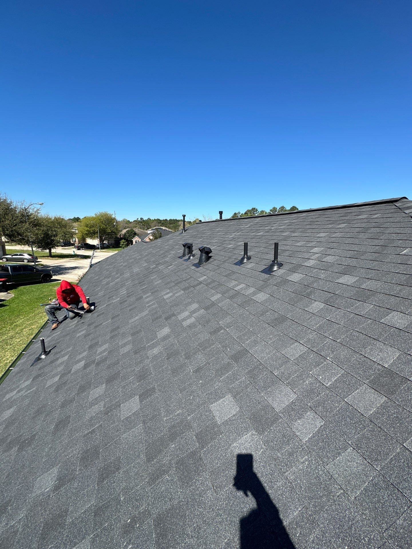 Project in Houston by Motion Roofing