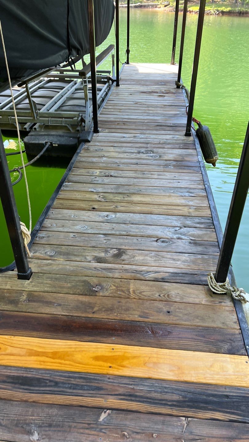 Dock using Wood Sealant by DuraSeal