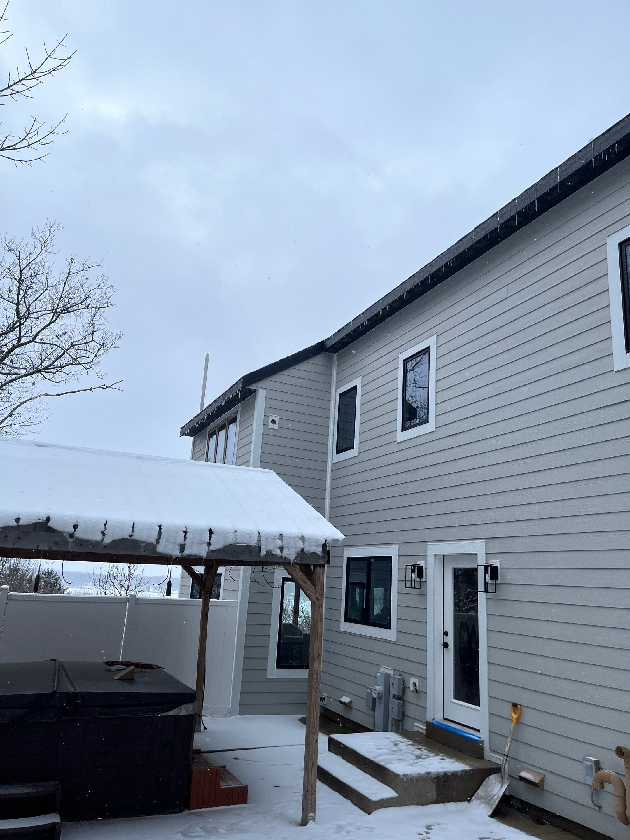 Siding Installation using LP Smart Siding by Total Restoration Services