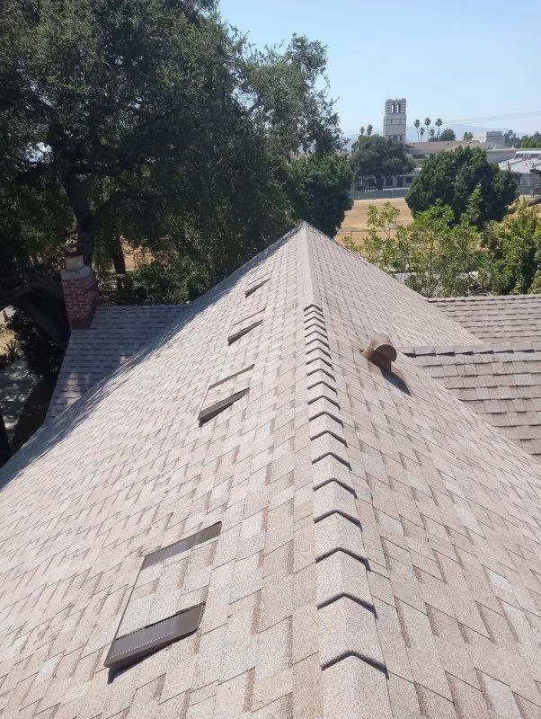Brand new roof in the nick of time by West Coast Roofing Los Angeles
