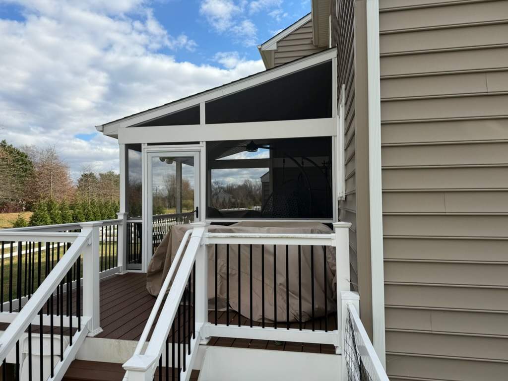 Siding Maintenance and Mesh Screen Installation by Laser Focused Solutions LLC
