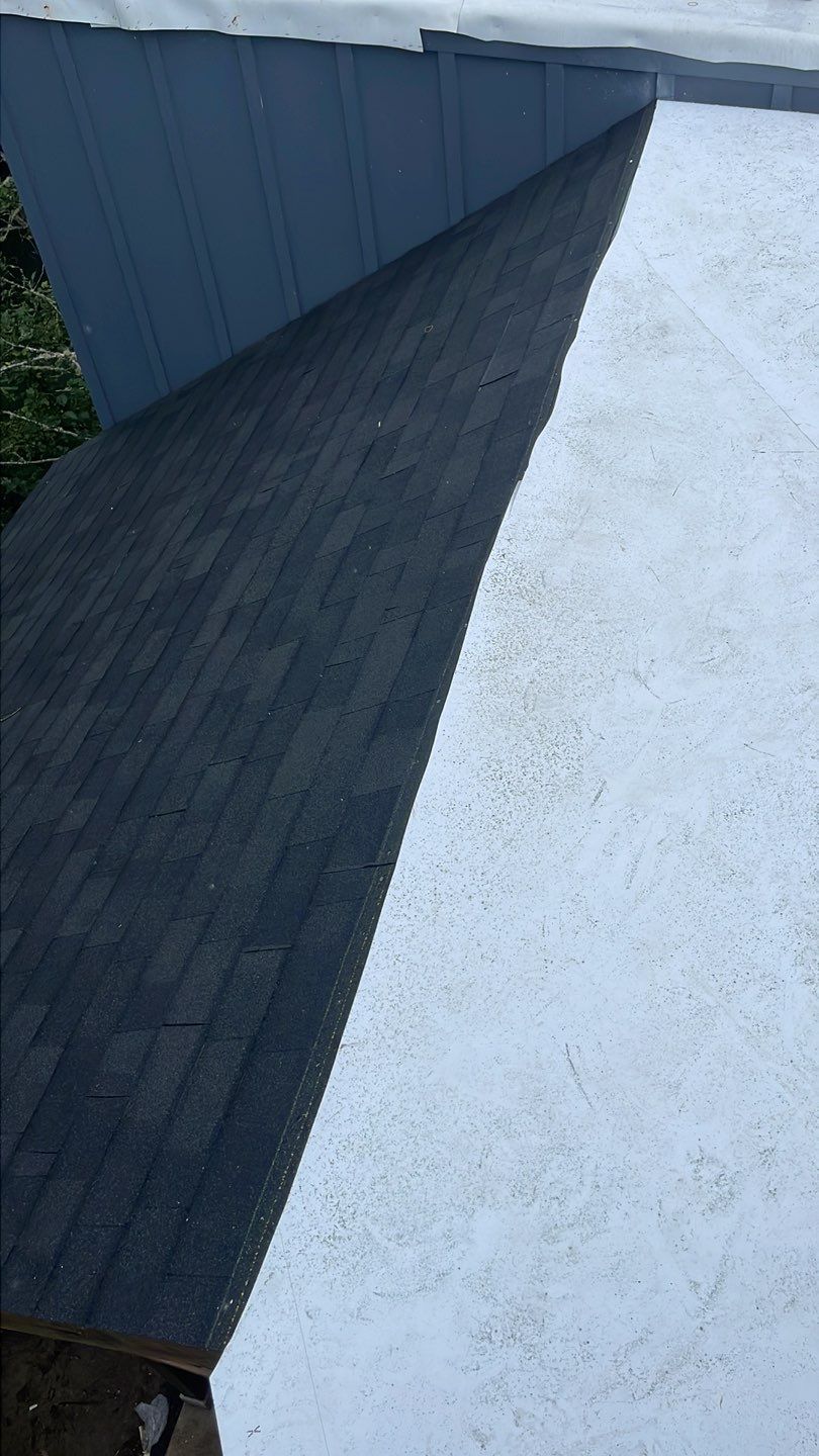 Commercial Roofing Installation using GAF 60Mil TPO  by Orezona Building & Roofing Company, Inc.