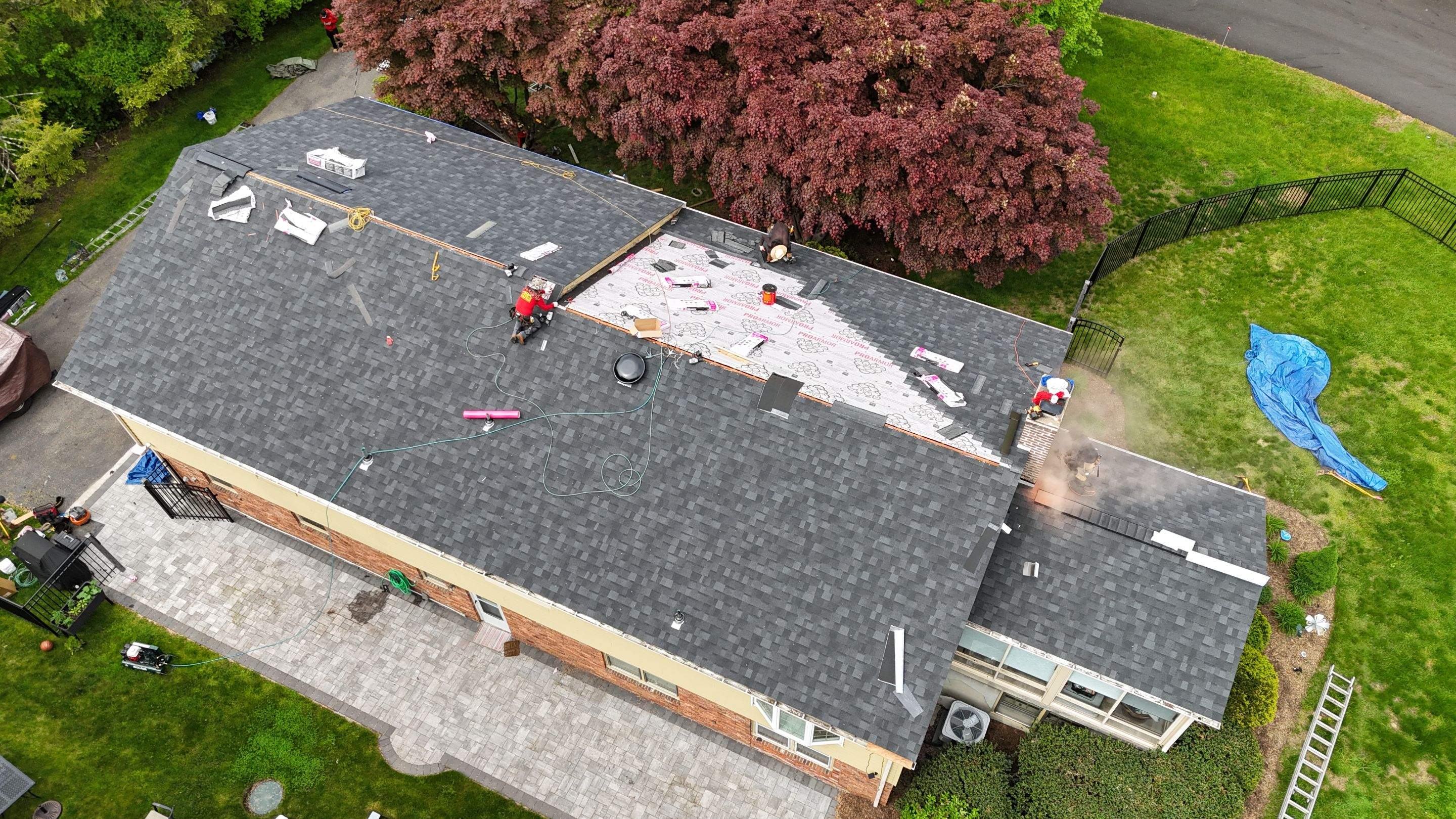 Roof Project in Franklin Lakes, NJ by All State Home Improvement Inc.