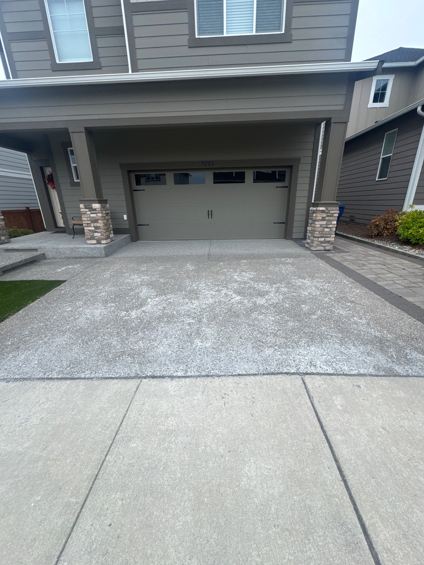 Concrete Driveway Makeover | Snohomish  by Jireh Asphalt & Concrete Inc 