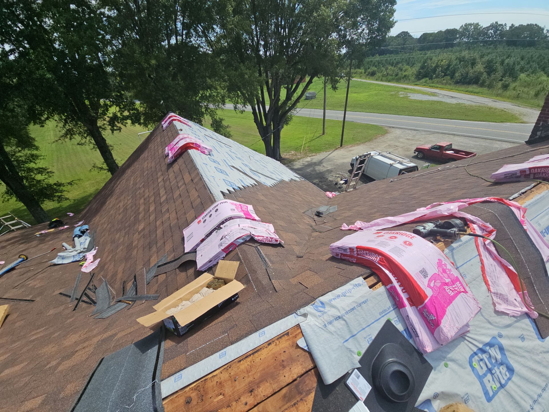 Church roof  by BROCK BUILDERS 