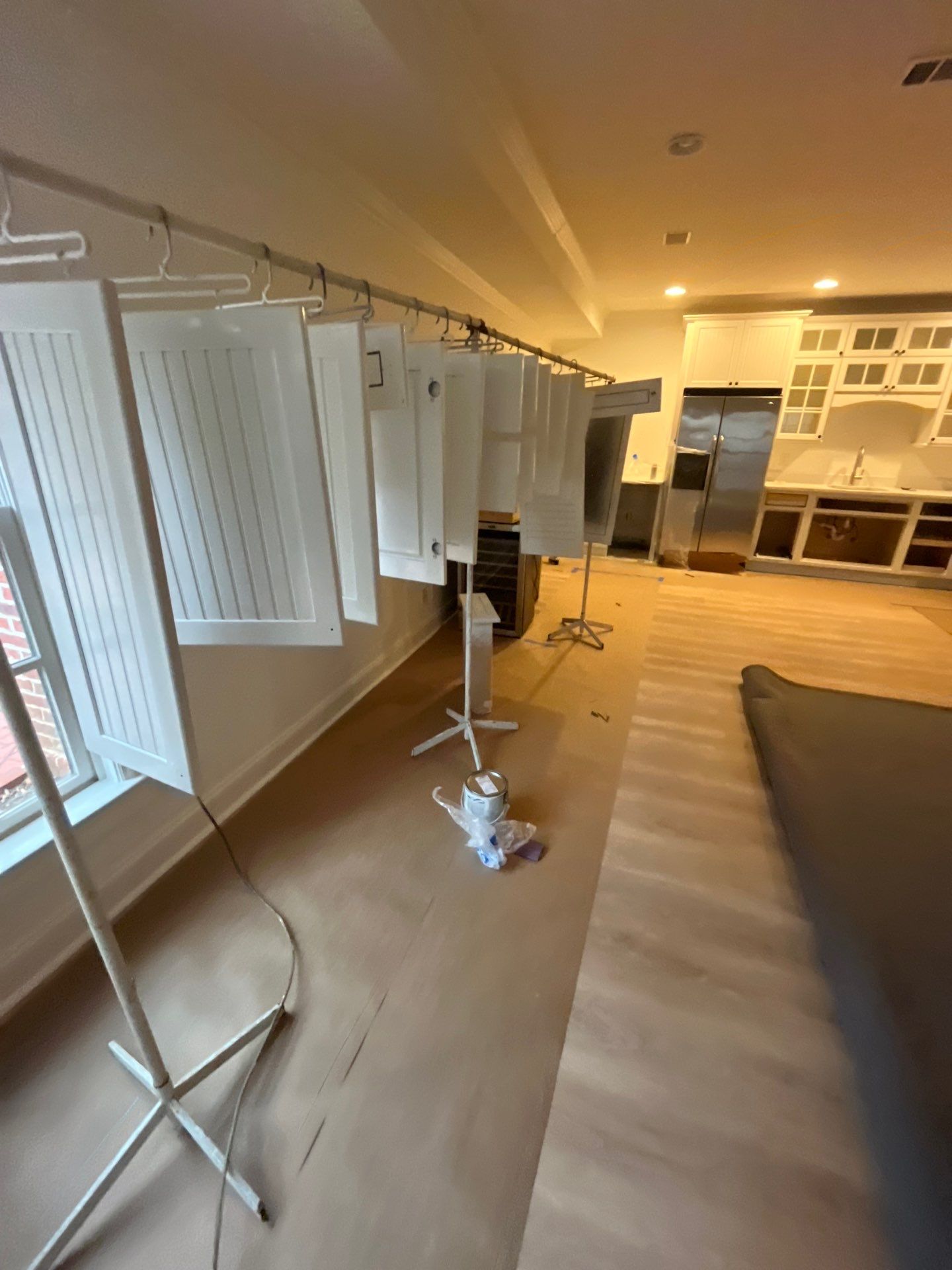 Cabinet Repaint in Alpharetta by Five Star Painting