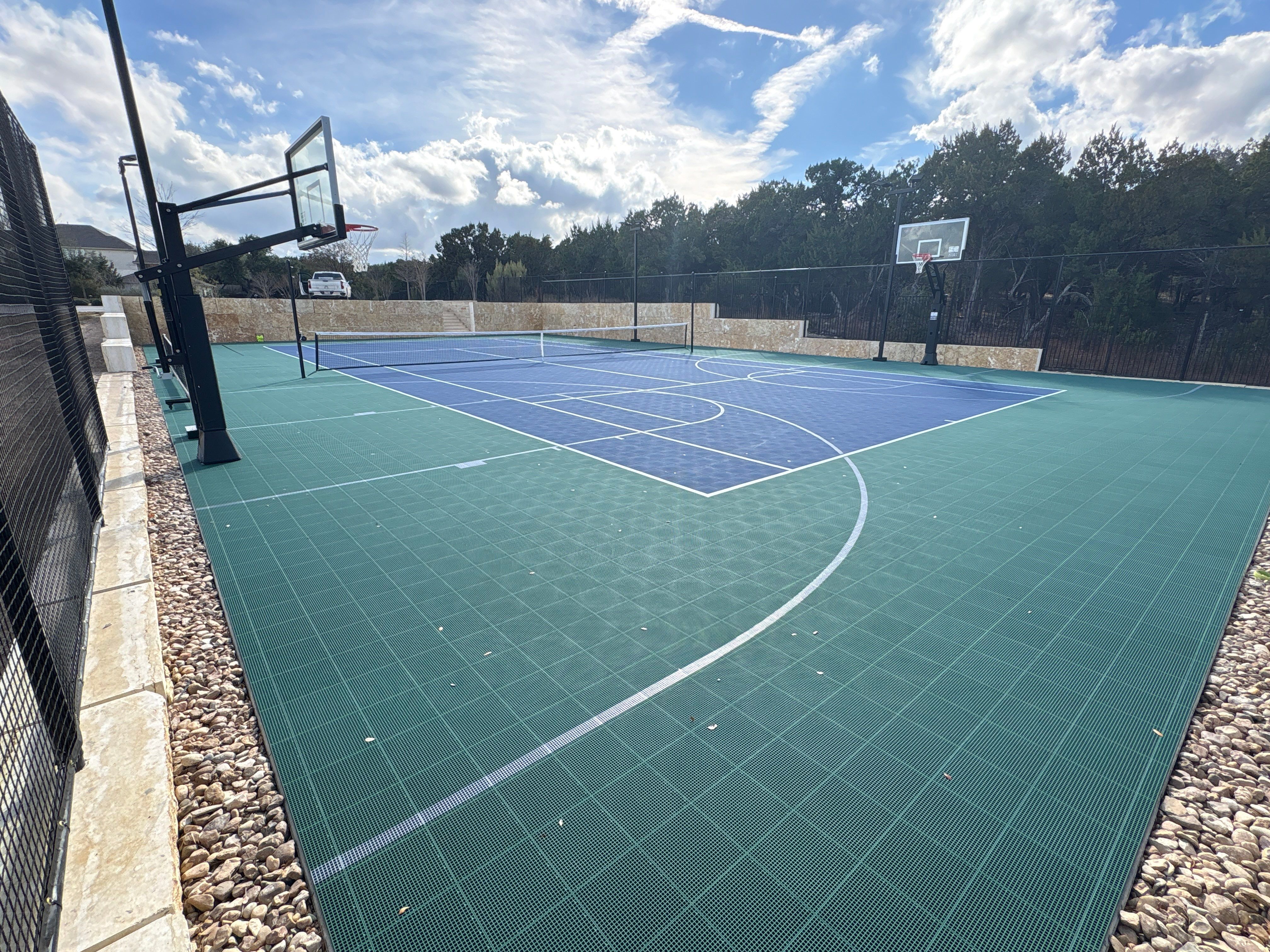 Project in Cedar Park by Sport Court Austin