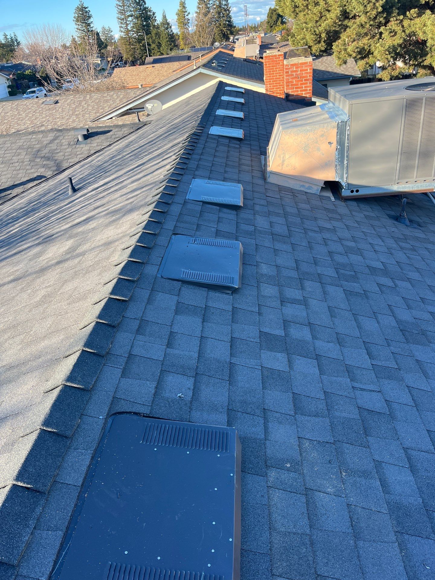 CertainTeed Cool Shingle Installation in Clovis by Grandmark Service Company