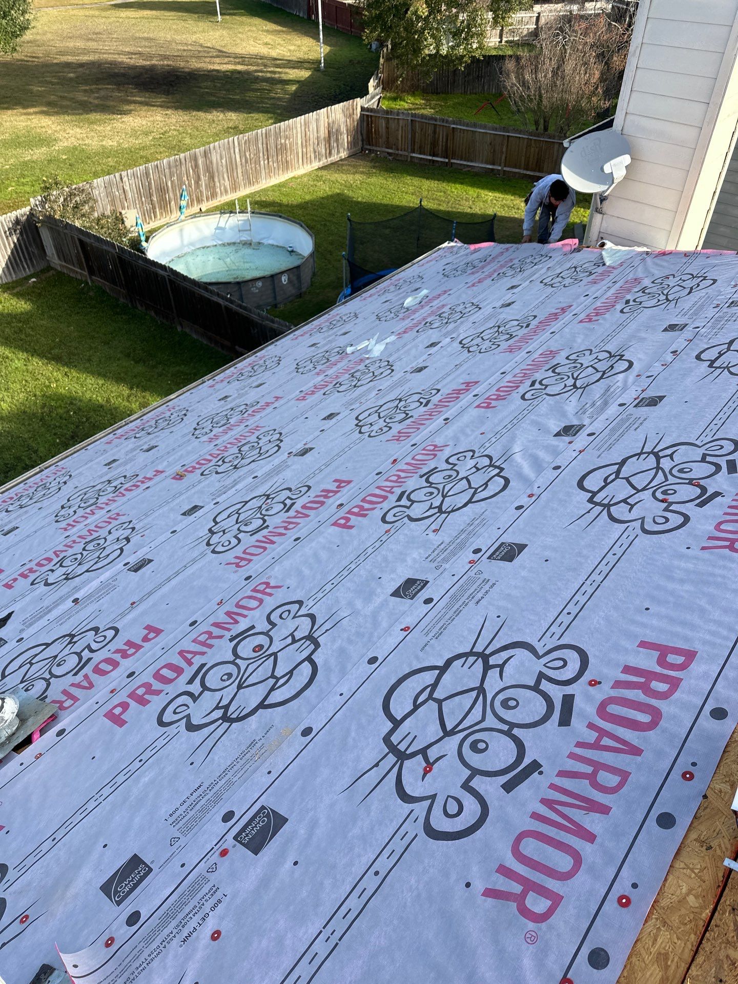 Project in Katy by Motion Roofing