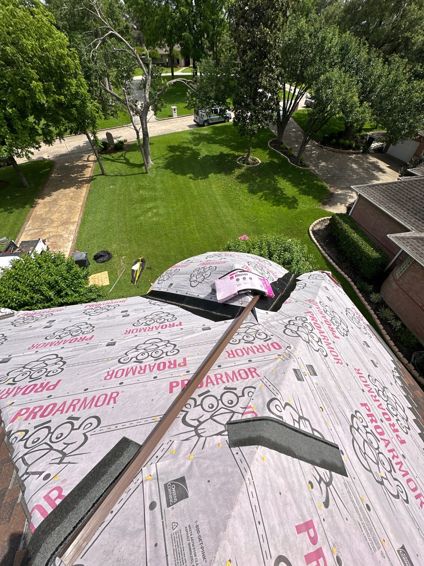 Project in Montgomery by Motion Roofing
