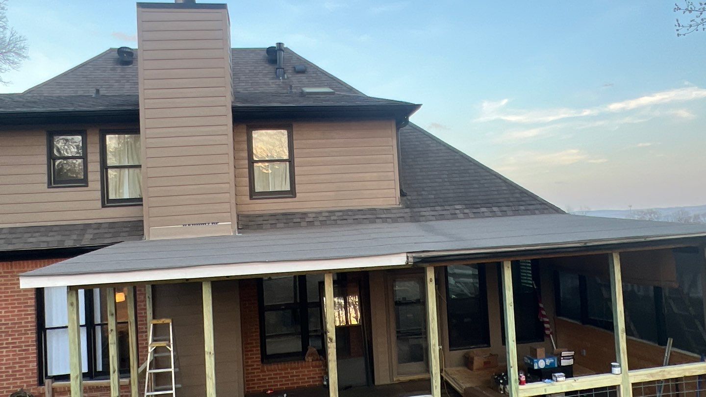 Lake Crest Circle - Roof and Deck Installation  by Pillar and Pine