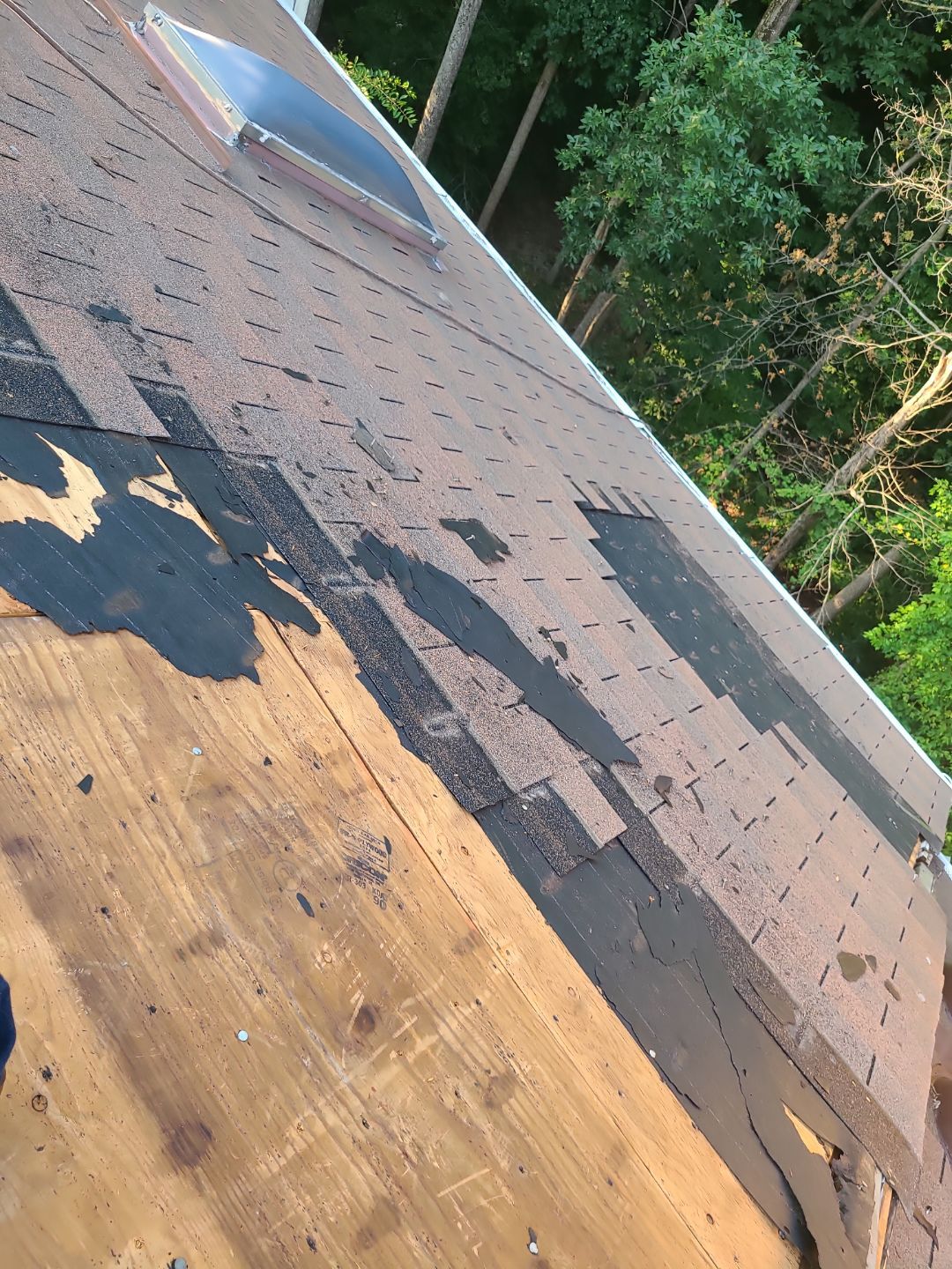 Montclair: Roof Installation with CertainTeed Landmark Designer Shingles in Burnt Sienna by RM Banning, Inc.