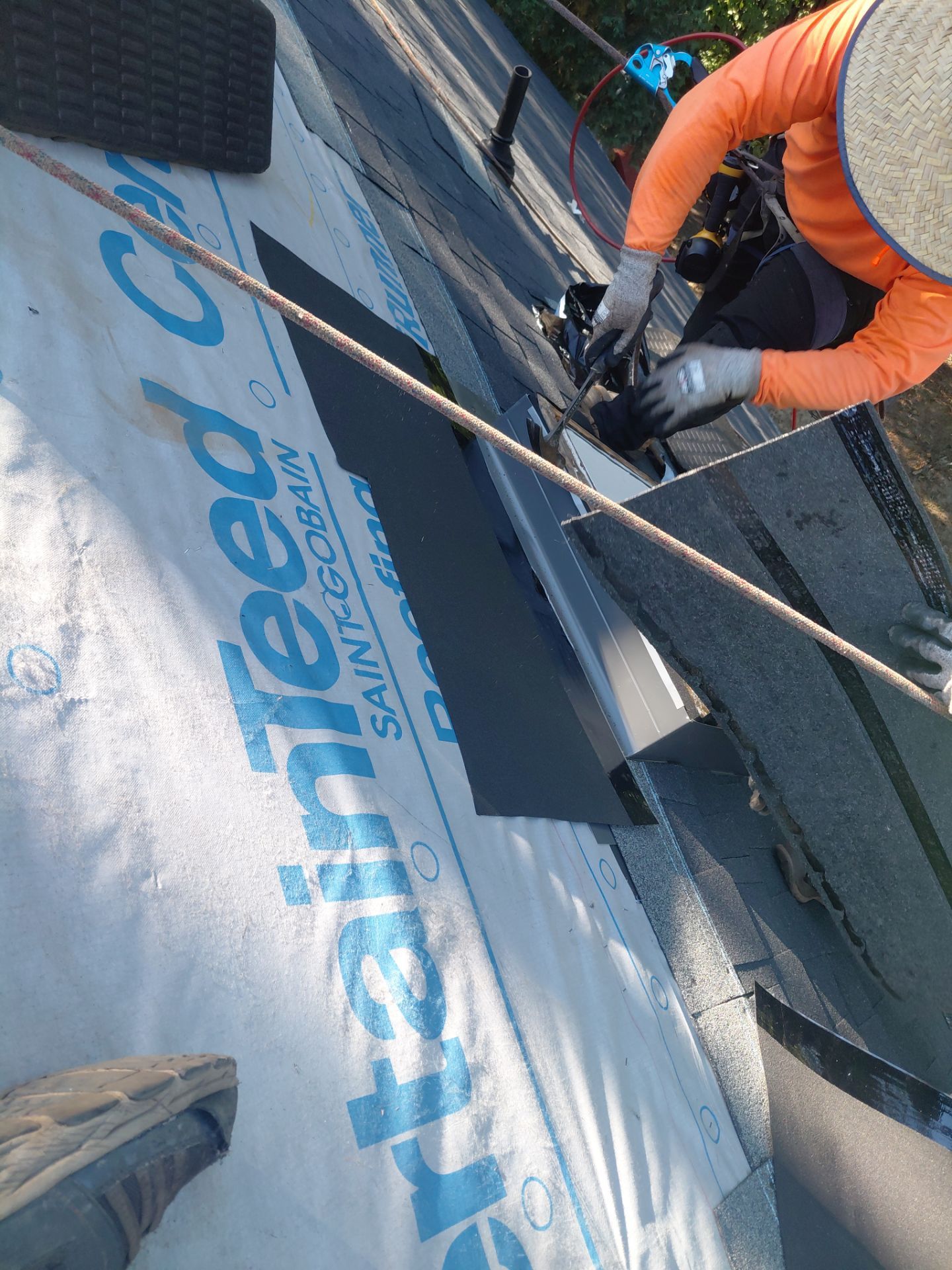 Falls Church: Residential Roof Replacement with CertainTeed Landmark in Moire Black  by RM Banning, Inc.