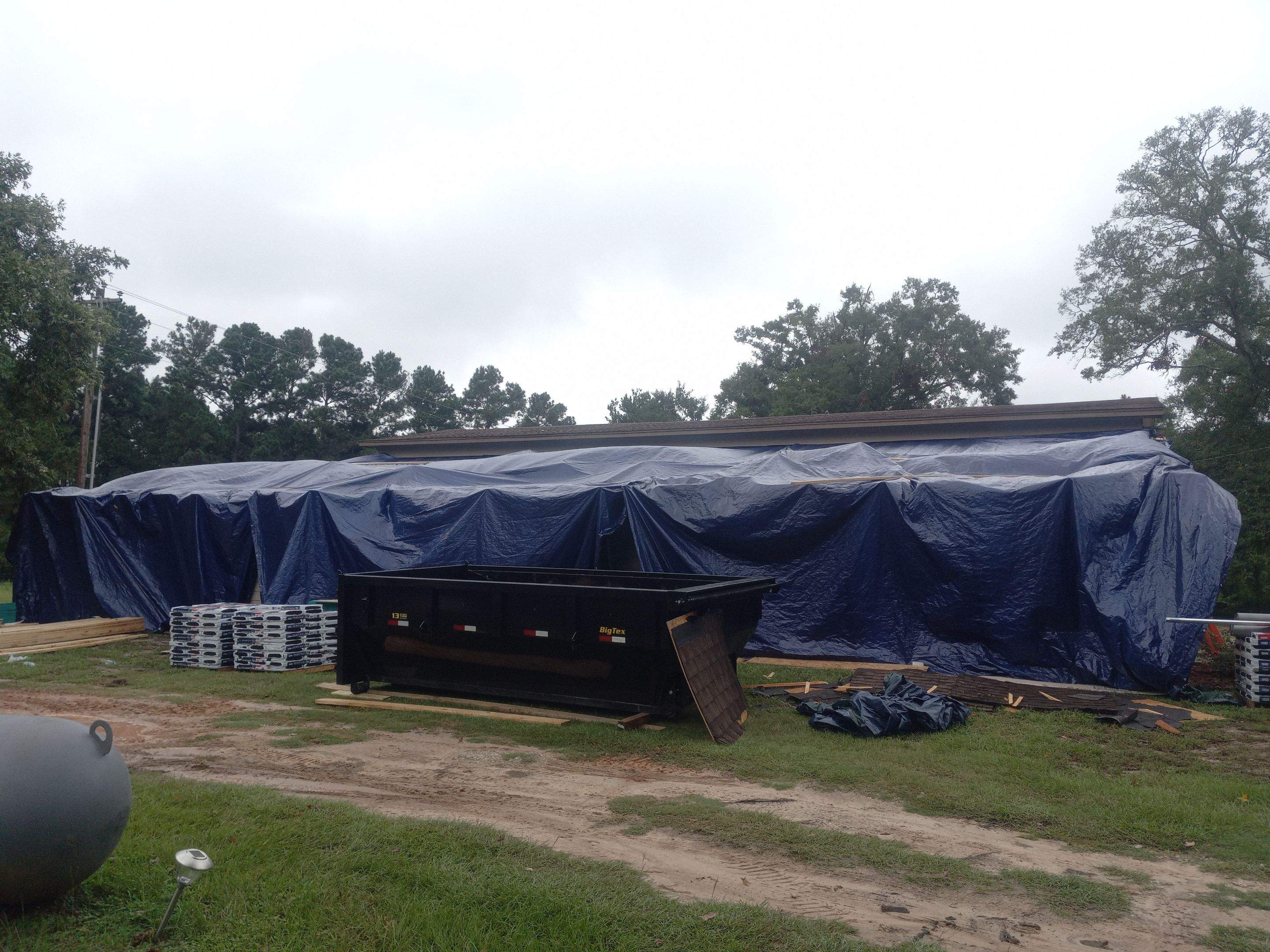 Repair Roof Damages & Interior Damages - Project in Coldspring Texas by Harden Enterprise Services LLC