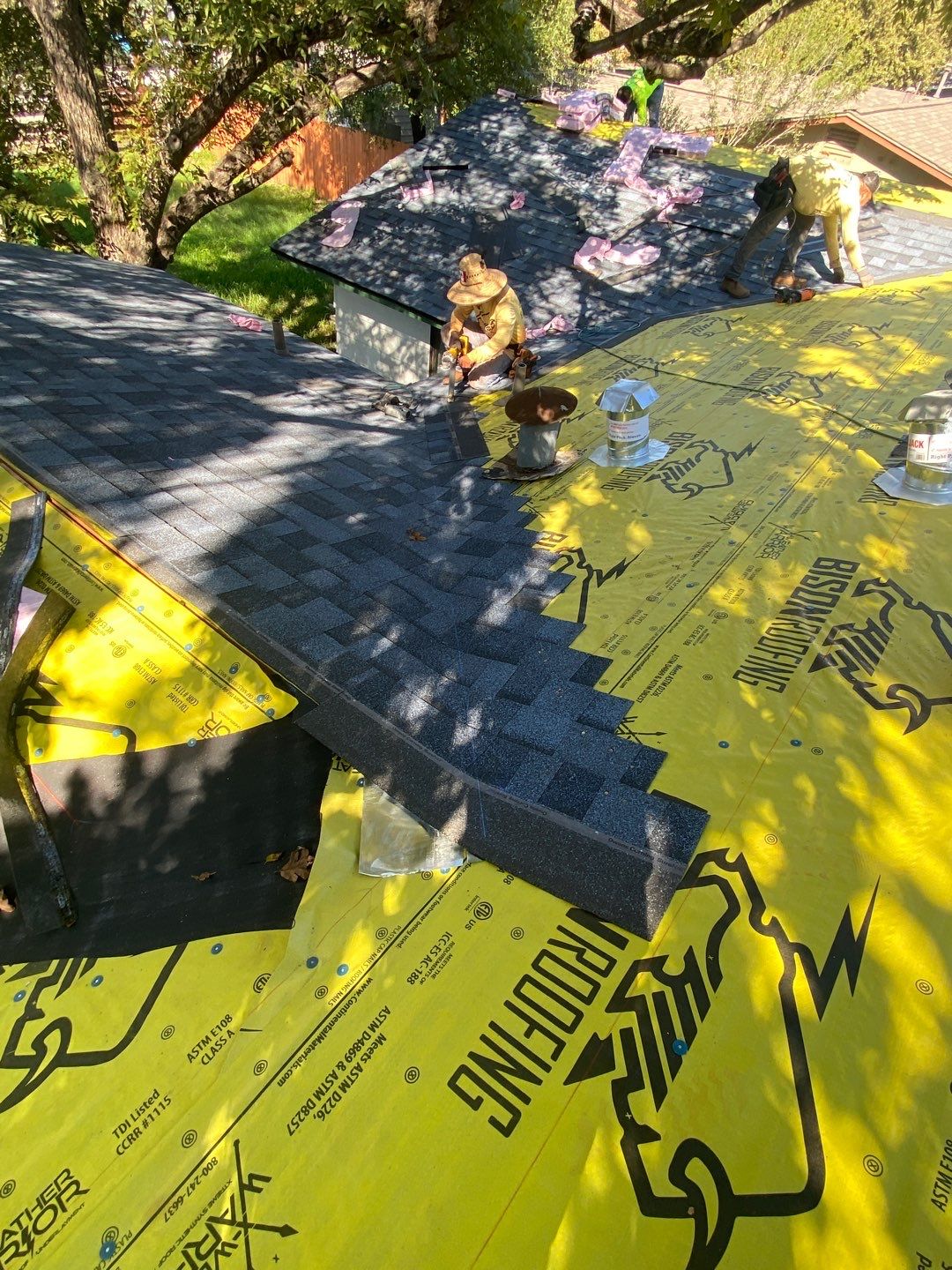 San Antonio Roof Project  by Bison Roofing  
