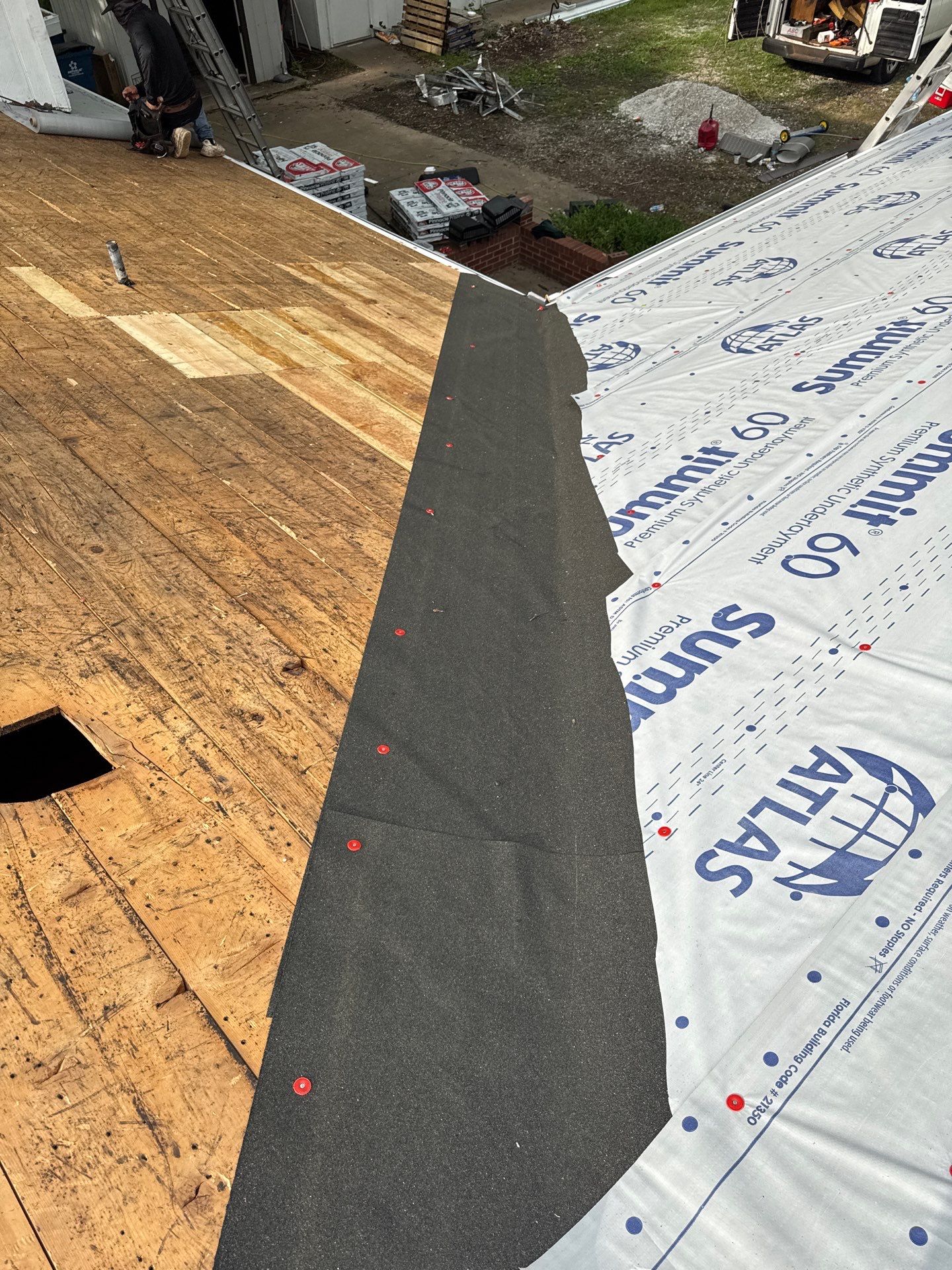 Residential Roofing Install - Atlas Pinnacle Pristine Shingles - Color Morning Harvest  by Titan Commercial & Residential Roofing 