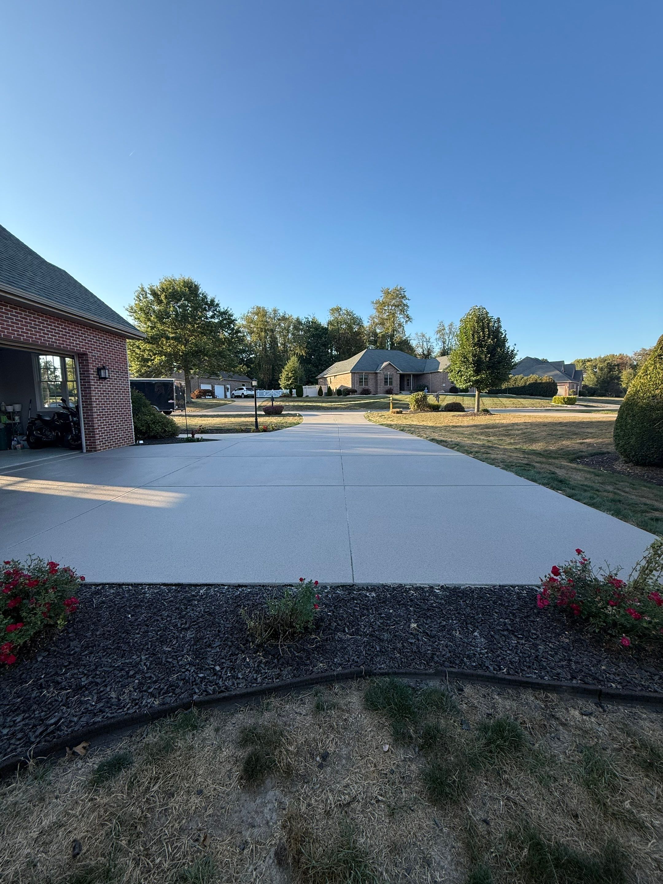 Driveway + Garage + Walkway Project in Meridian by Floors in a Day, Inc