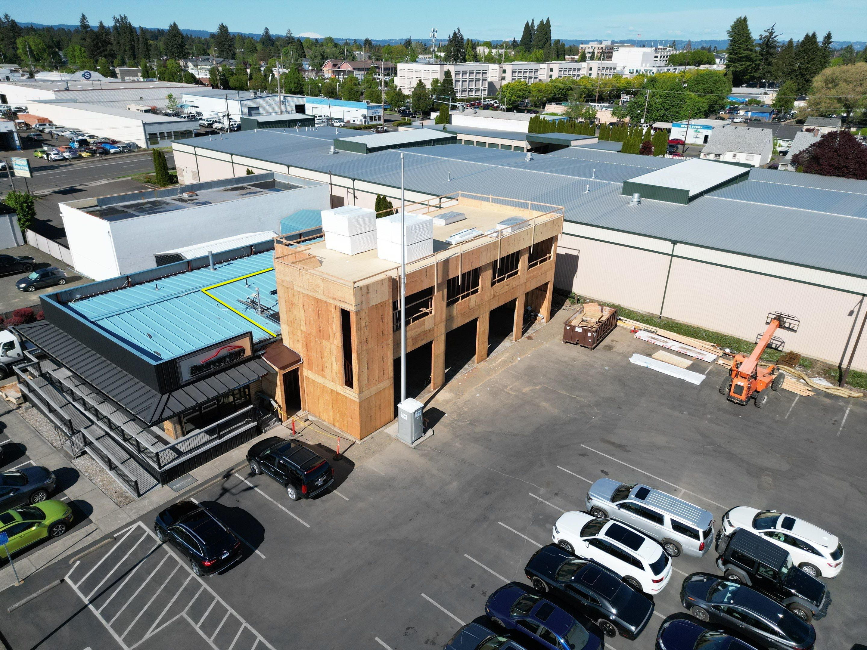 Commercial Roofing Replacement using TPO by Vitan Construction LLC 