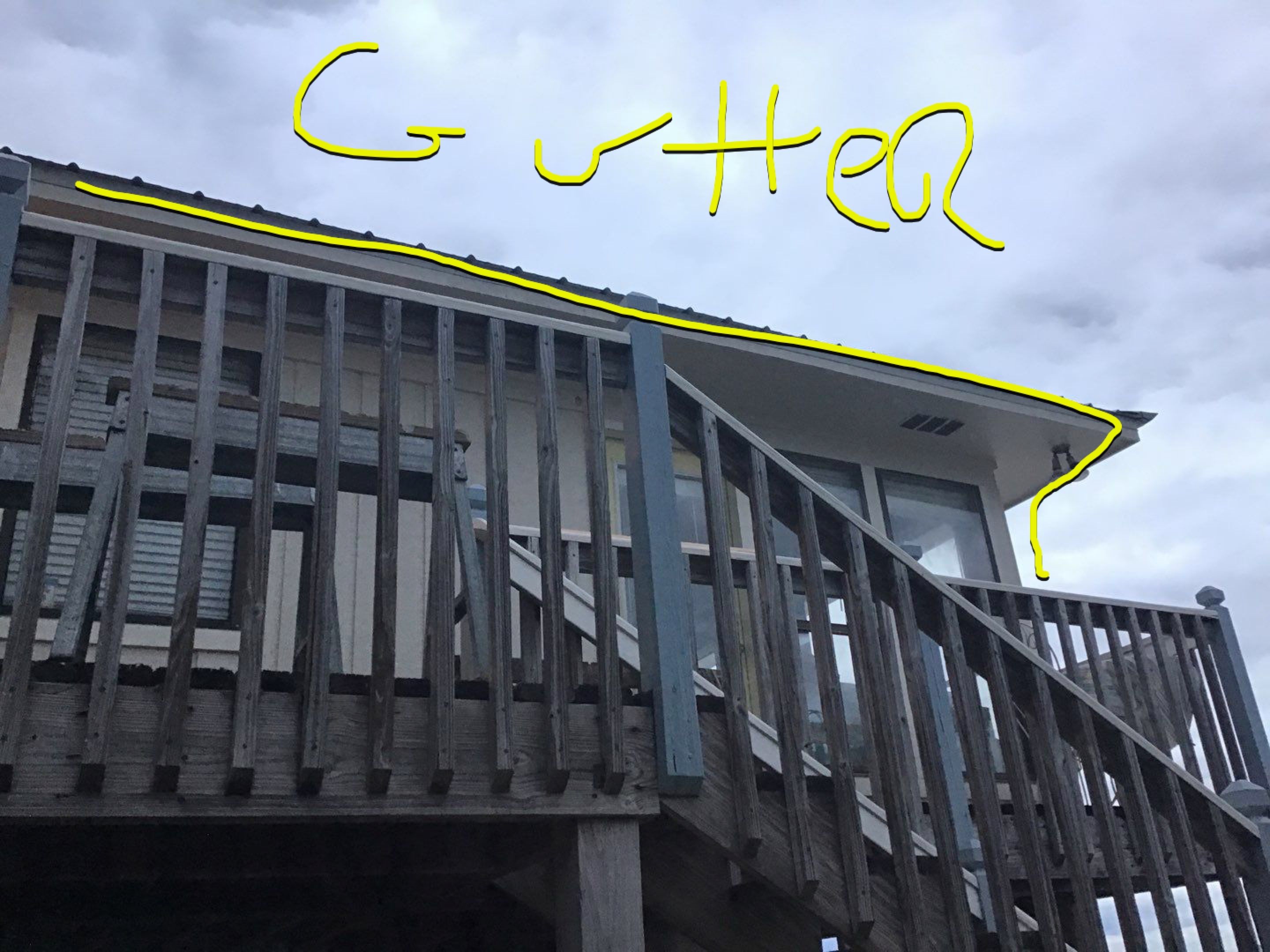 Gutter Installation using Half Round Seamless Gutters by Gutter Professors